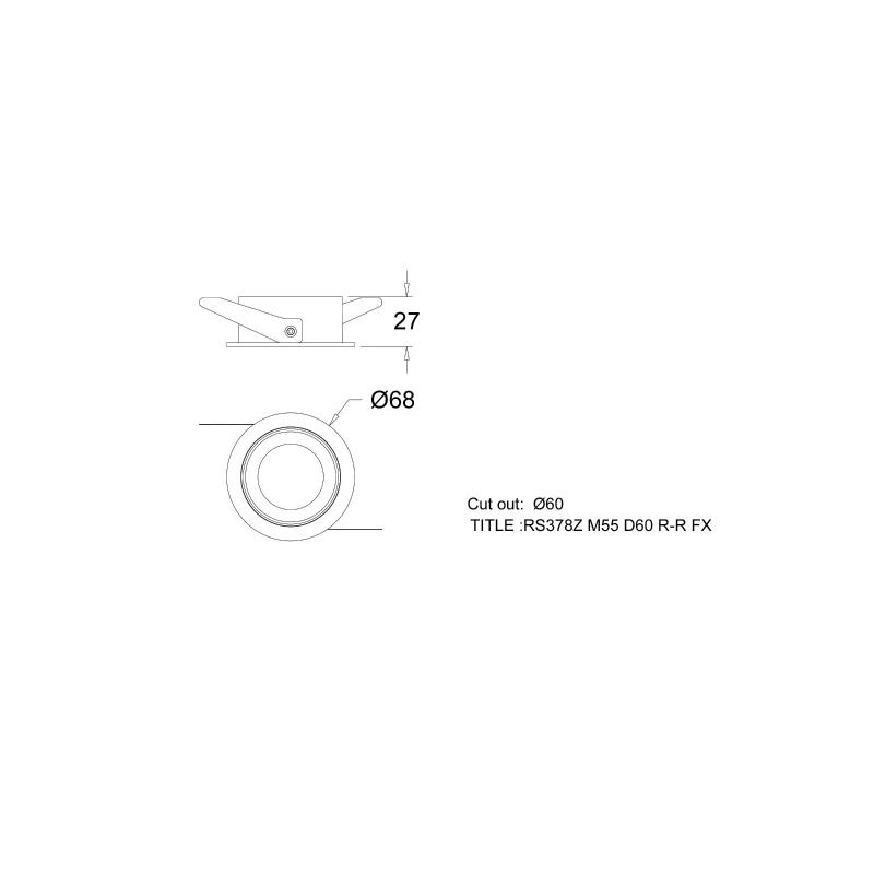 Philips Onderdeel | RS378Z M55 D60 R-R FX EU | GreenSpace Flex Accessoire
