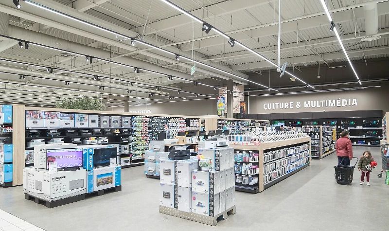 Philips Draagprofiel | 4552mm Staal | 13-polig | Maxos Fusion Lichtlijn Draagprofiel