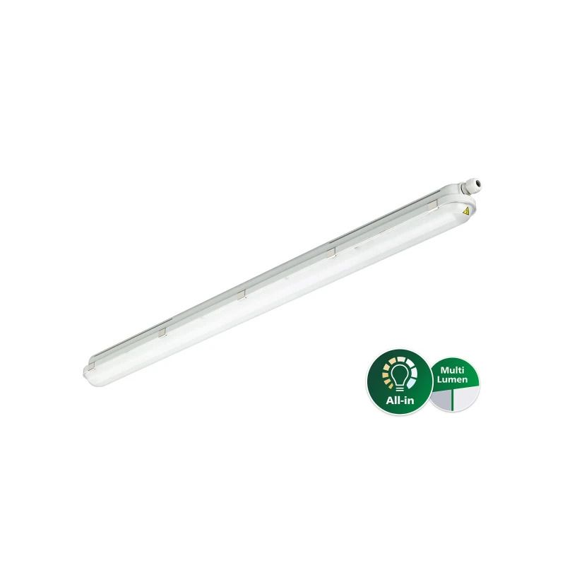 Philips LED Armatuur Waterdicht 120cm | 32W 4000K 4500Lm 840 | IP65 | CoreLine