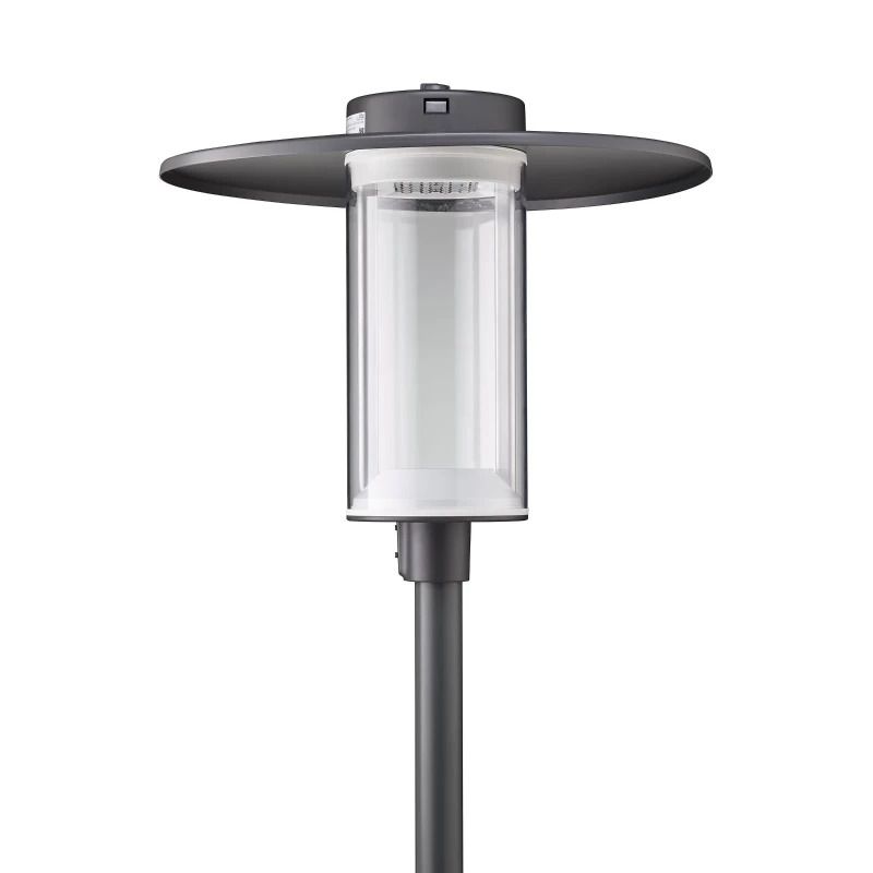 Philips LED Mastarmatuur | 17.6W 3000K 2295lm 730 | Ø60mm Antraciet IP66 | CityClassic