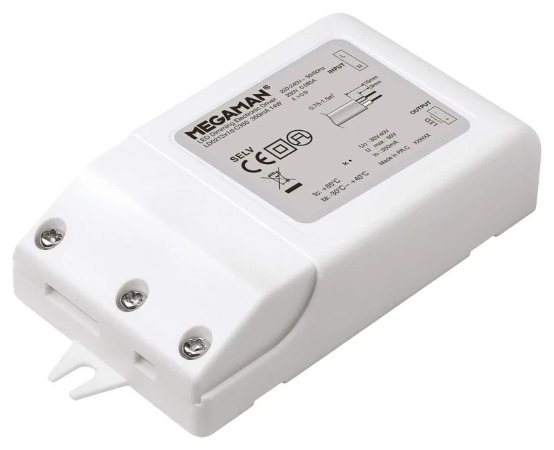 Megaman LED Driver | 350mA 14W 30V/40V | Dimbaar IP20 | MM05996