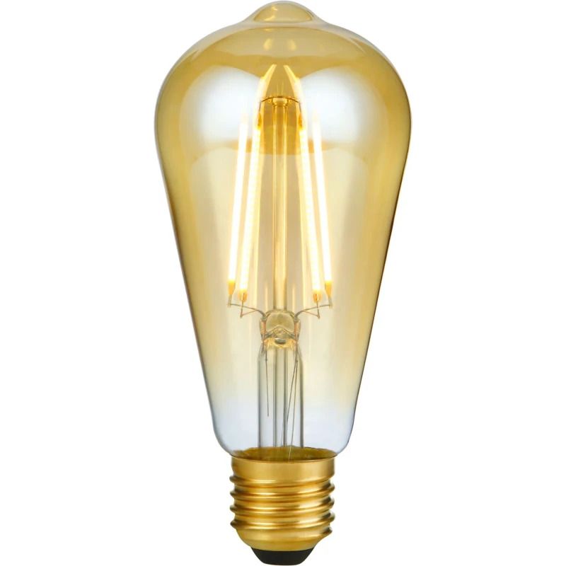 SPL E27 LED Edison Lamp | 10W Goud 2000K 220V/240V 820 | 360° Ø64mm Dimbaar