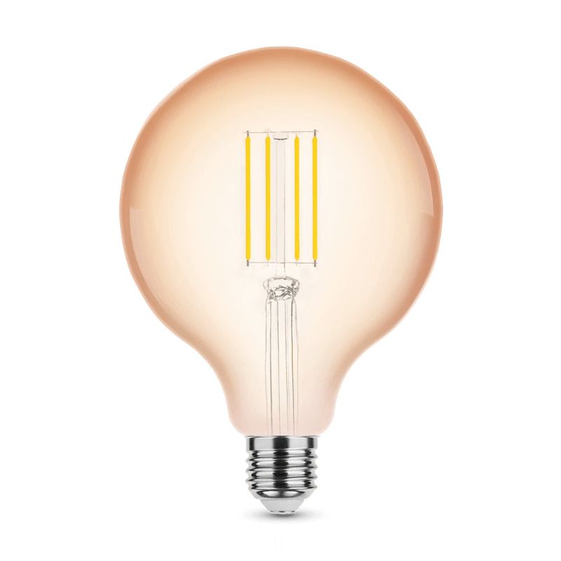 20x Modee LED Globelamp E27 Ø125mm | 4W Amber 1800K 818 360Lm | 320°