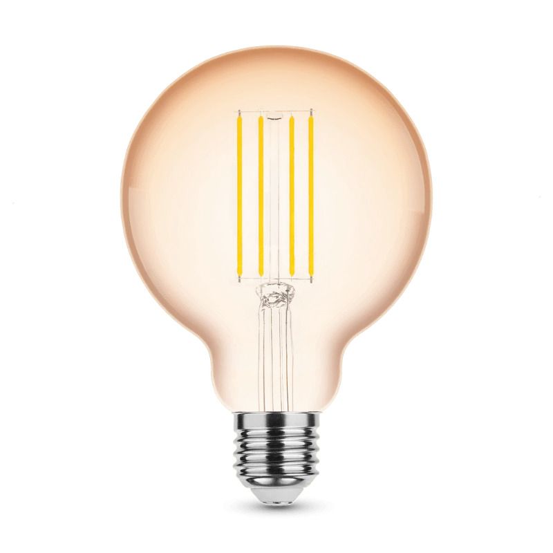 Modee LED Globelamp E27 Ø95mm | 4W Amber 1800K 818 360Lm | 320°