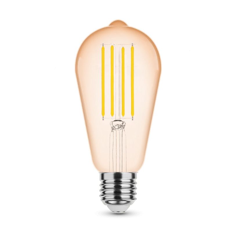 100x Modee LED Edison Lamp ST64 | 4W Amber 1800K 818 360Lm | 320°