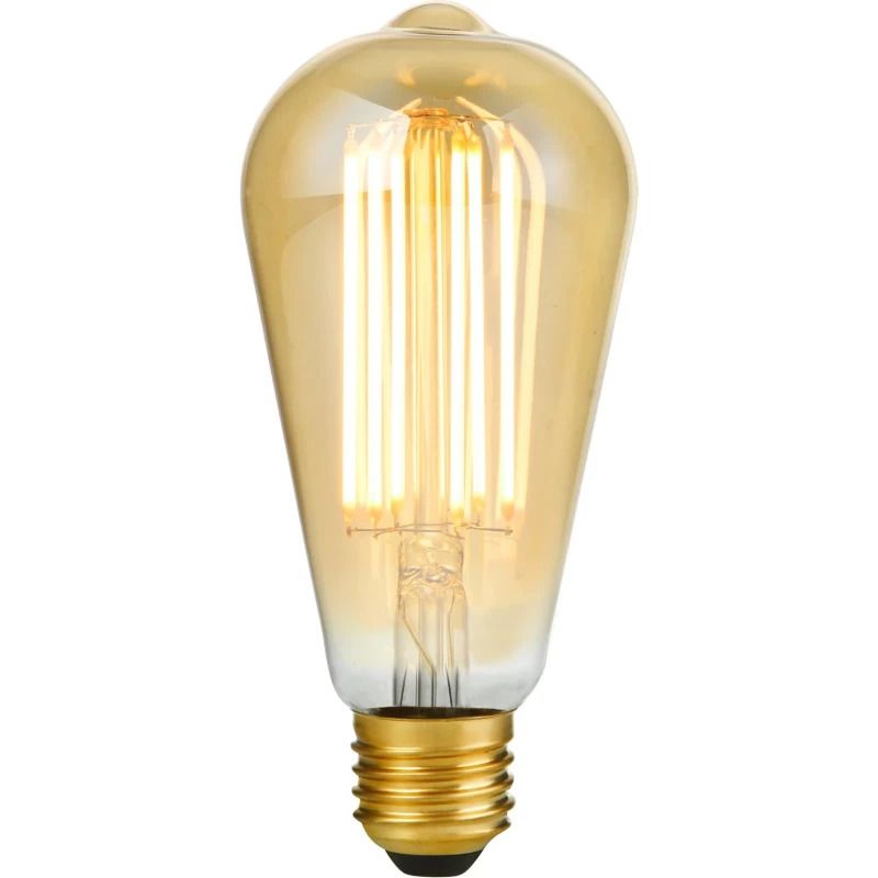 SPL E27 LED Edison Lamp | 6.5W Goud 2200K 220V/240V 922 | 360° Ø64mm Dimbaar