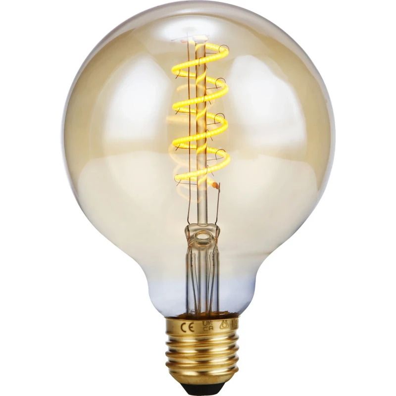SPL E27 LED Globelamp | 4W Goud 2000K 220V/240V 920 | 360° Dimbaar
