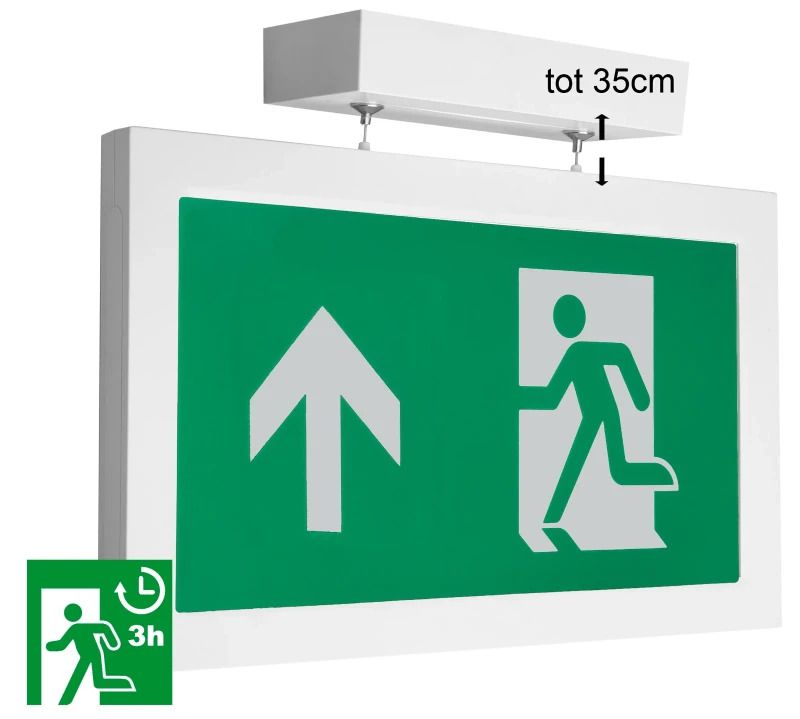 Megaman LED Noodverlichtingsarmatuur | 3.5W 6500K 35lm | IP20 Pendel | MM10487