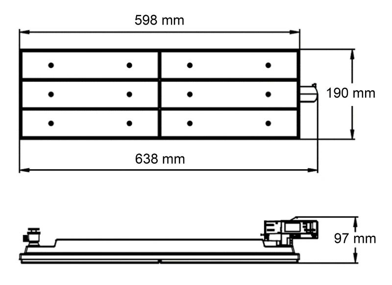 Megaman LED 3-fase Paneel | 60W 4000K 8400lm 840 | IP20