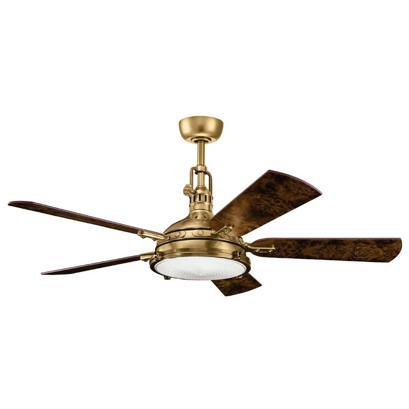 Plafondventilator Kichler Hatteras Bay | 142cm | Outdoor | Messing