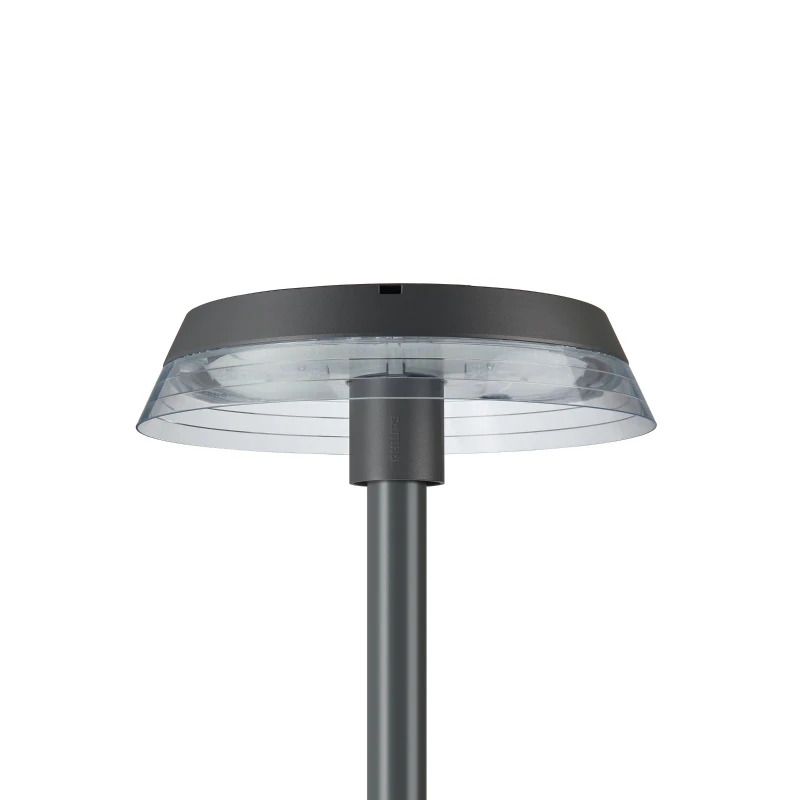 Philips LED Mastarmatuur | 49.5W 3000K 4620lm 830 | Ø62mm Grijs IP66 DALI Dimbaar | TownTune