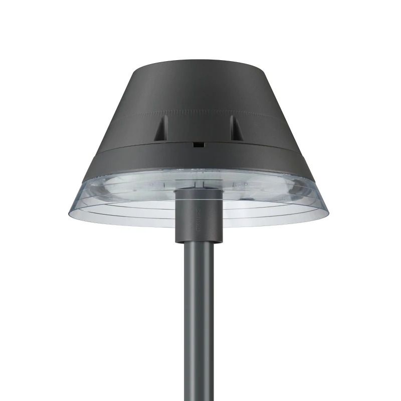 Philips LED Mastarmatuur | 42.5W 3000K 3886lm 830 | Ø76mm Grijs IP66 Dimbaar | TownTune