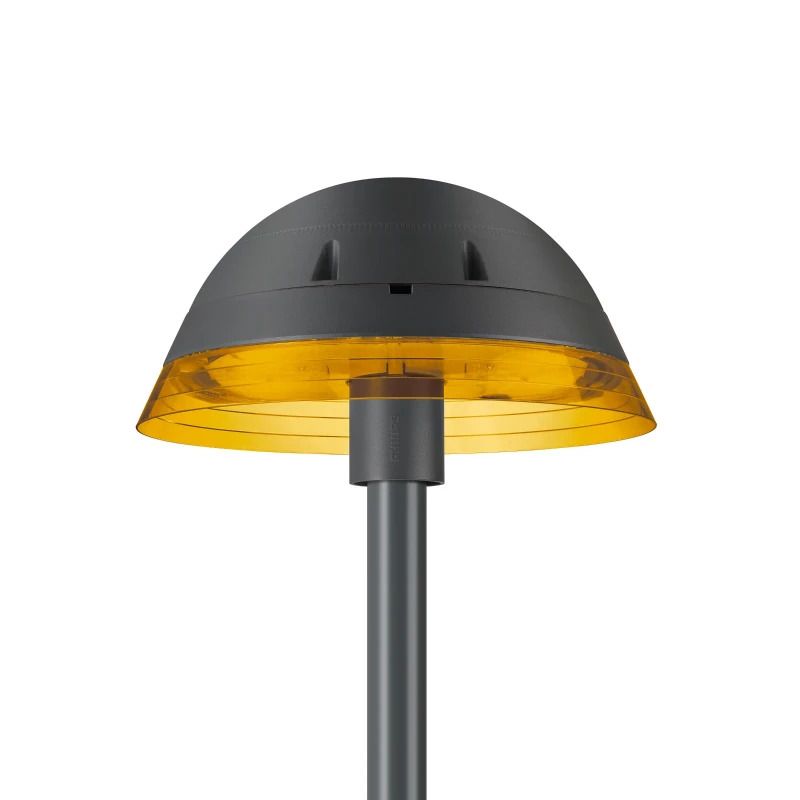 Philips LED Mastarmatuur | 18.6W 4000K 2001lm 740 | Ø62mm Grijs IP66 Dimbaar | TownTune