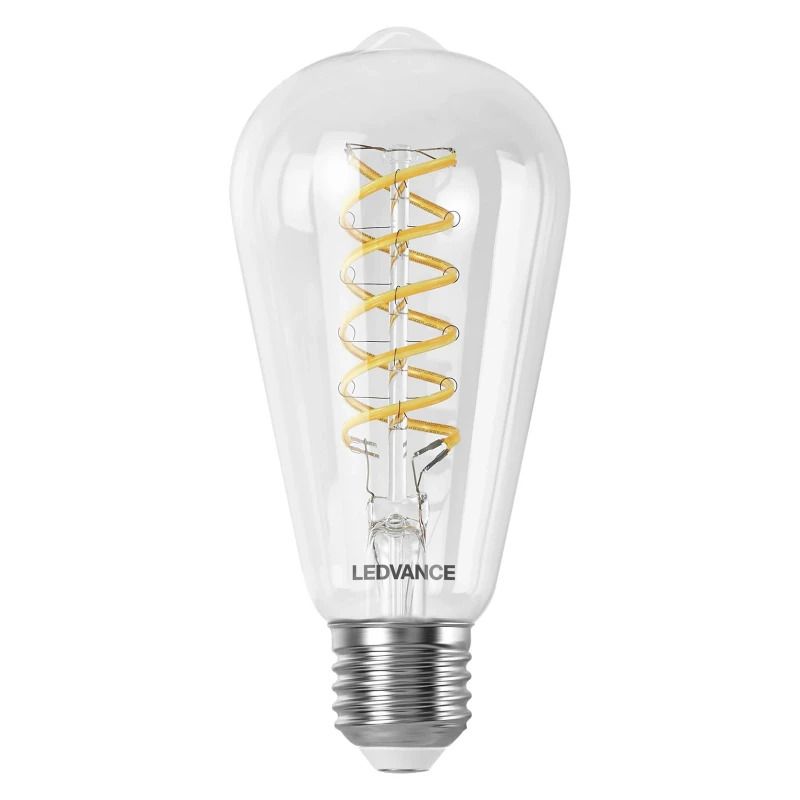 10x Ledvance Smart E27 LED Edison Lamp | 8W 2700K/6500K 220V/240V 827/865 806Lm | 320° Dimbaar