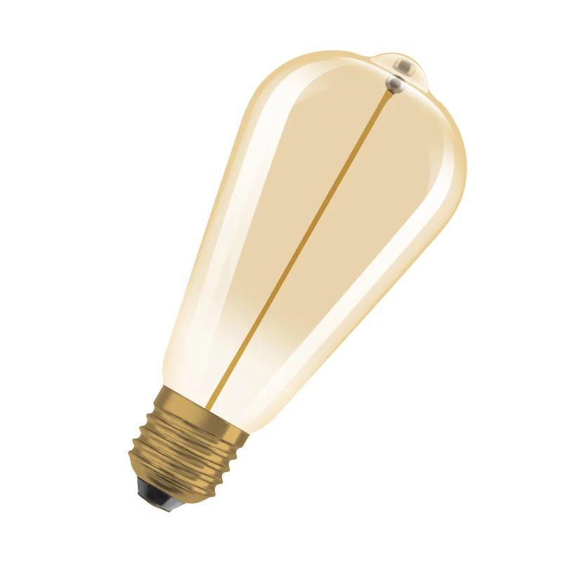 Osram E27 LED Globelamp | 2.2W Goud 2700K 220V/240V 827 120Lm | 320° Ø64mm