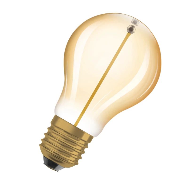 Osram E27 LED Globelamp | 1.8W Goud 2700K 220V/240V 827 80Lm | 320° Ø60mm