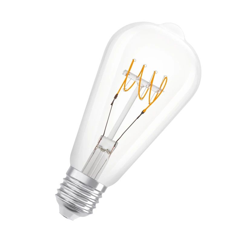 Osram E27 LED Edison Lamp | 4.8W 2700K 220V/240V 827 470Lm | 320° Dimbaar