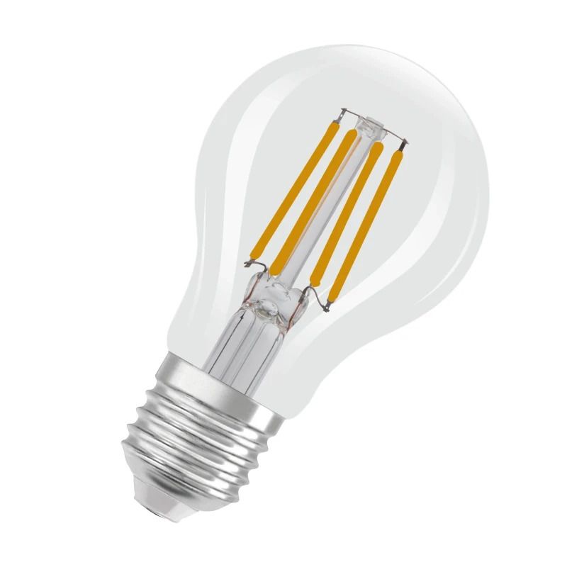 4x Osram E27 LED Kaarslamp | 4W 2200K/2700K 220V/240V 822/827 470Lm | 320° Dimbaar