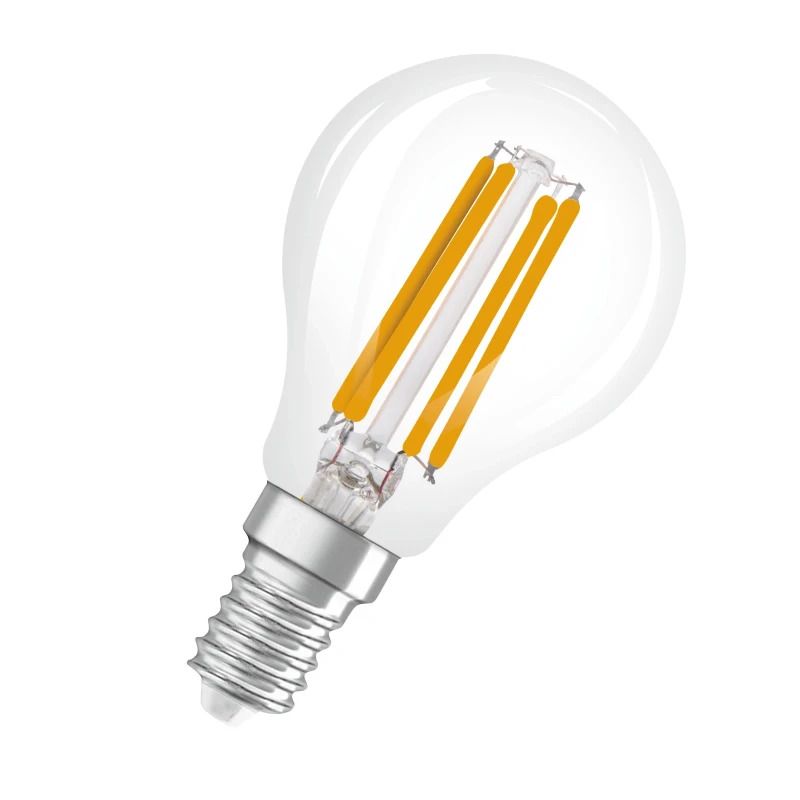 Osram E14 LED Lamp | 4W 2200K/2700K 220V/240V 822/827 470Lm | 320° Dimbaar