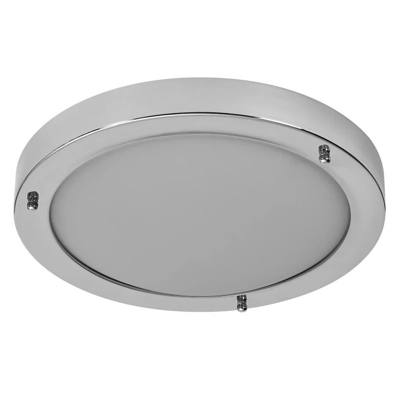 Ledvance LED Armatuur E27 | Bathroom Ceiling Luminaire IP44 E27 310mm E27 Chrome