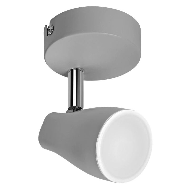 Ledvance LED Armatuur GU10 | LED SPOT PEAR GREY 1 x 4.3W 2700K GU10