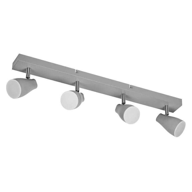Ledvance LED Armatuur GU10 | LED SPOT PEAR GREY 4 x 4.3W 2700K GU10