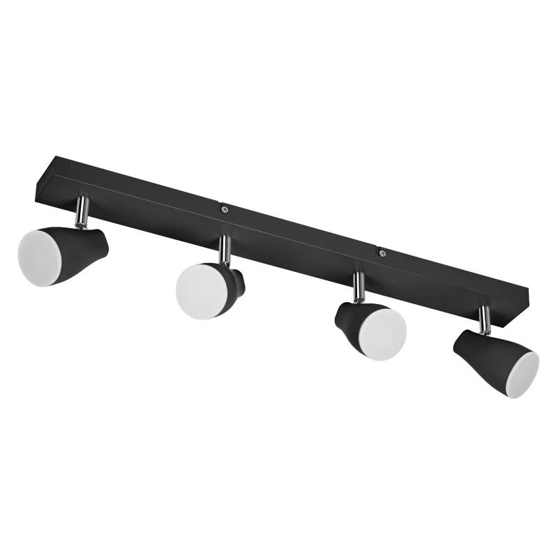 Ledvance LED Armatuur GU10 | LED SPOT PEAR BLACK 4 x 4.3W 2700K GU10
