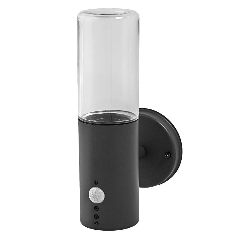 Ledvance LED Armatuur E27 | Endura Classic Figo Cylinder Wall Sensor E27 Dark Gray