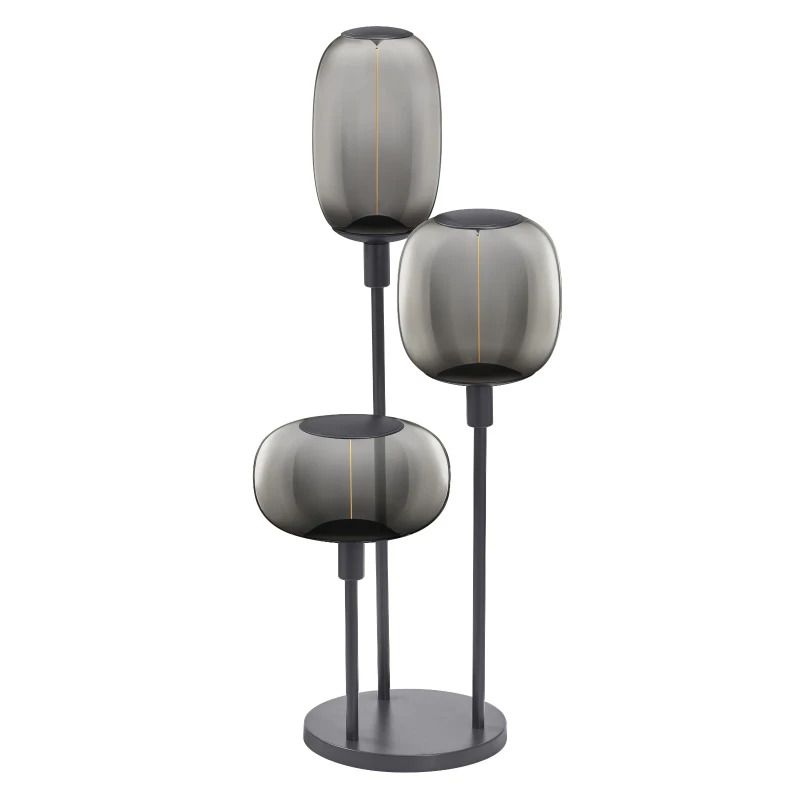 Ledvance LED Armatuur E27 | Decor Stick Floor Dark Grey 3XE27