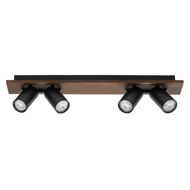 Ledvance LED Armatuur GU10 | DECOR SPOT MERCURY BLACK 4x3.4W 927 DIM