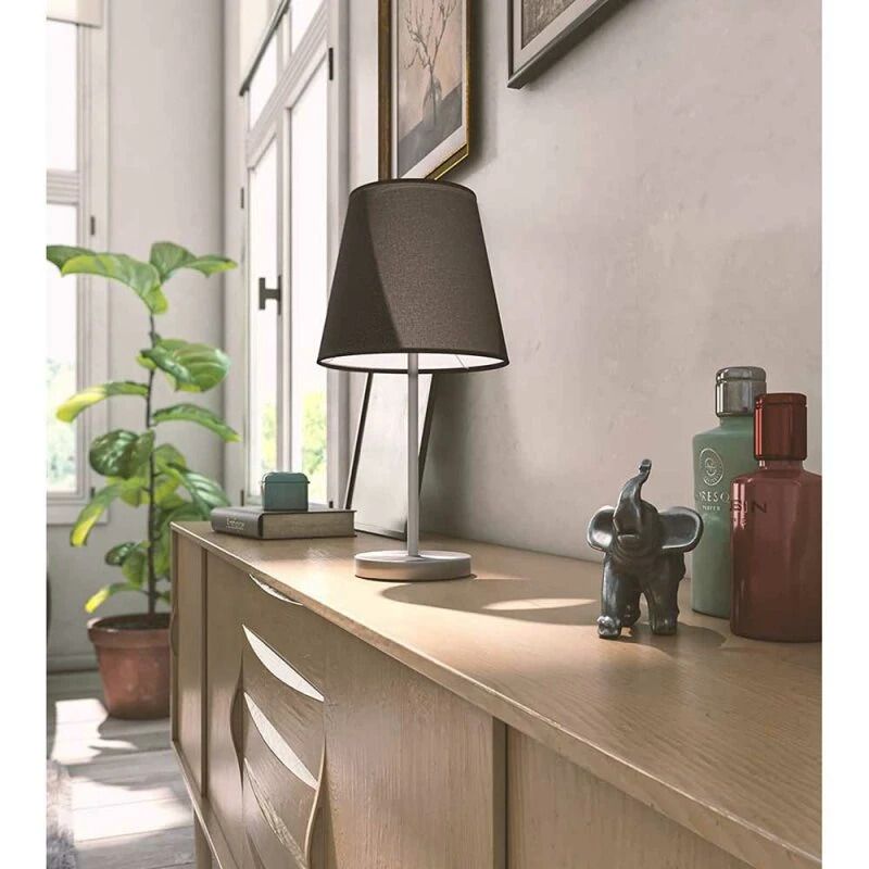Wofi Tafellamp Cesena | 1X E14 Max 42W | Zwart