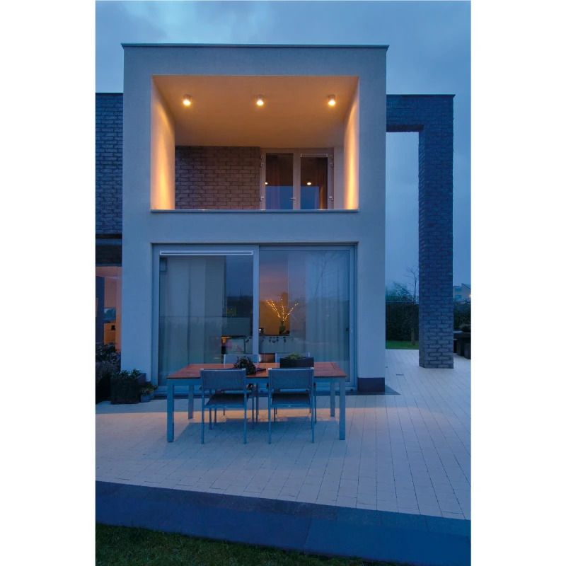 SLV LED Plafondlamp | 1X GU10 Max 50W | IP44 Dimbaar | ROX