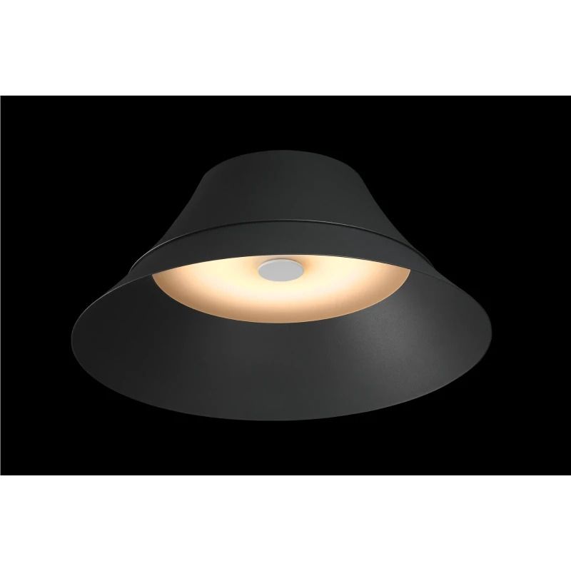 SLV LED Plafondlamp | 30W 2700K 1450lm 827 | IP20 Dimbaar Zwart | BATO