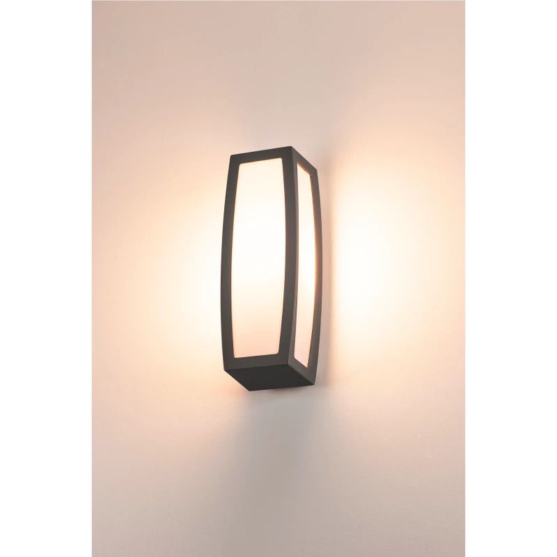 SLV LED Wandlamp | 1X E27 Max 25W  | IP54 Dimbaar Sensor | MERIDIAN