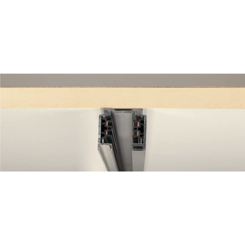 SLV 3-fase Spanningsrail 100cm | 220-240V Grijs