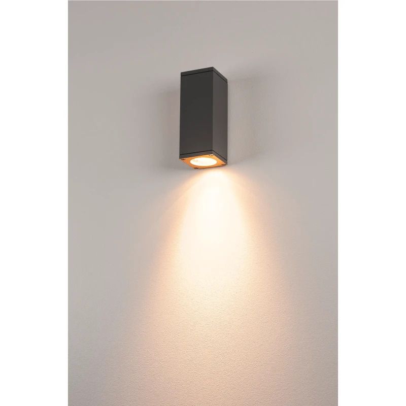 SLV LED Wandlamp | 1X GU10 Max 35W  | IP44 Dimbaar | THEO