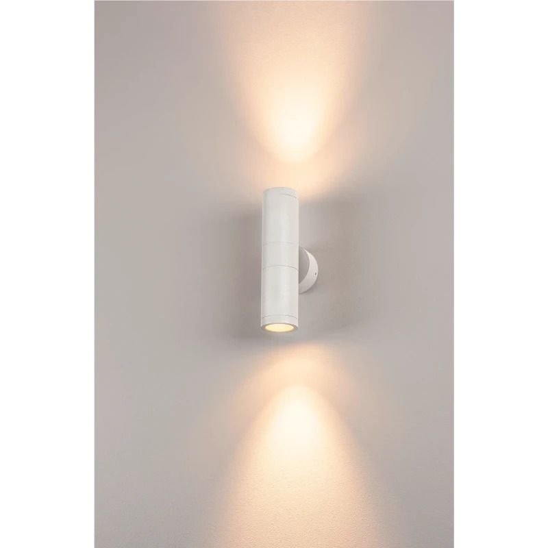 SLV LED Armatuur | 2X GU10 Max 11W | IP44 Dimbaar Wit | ASTINA