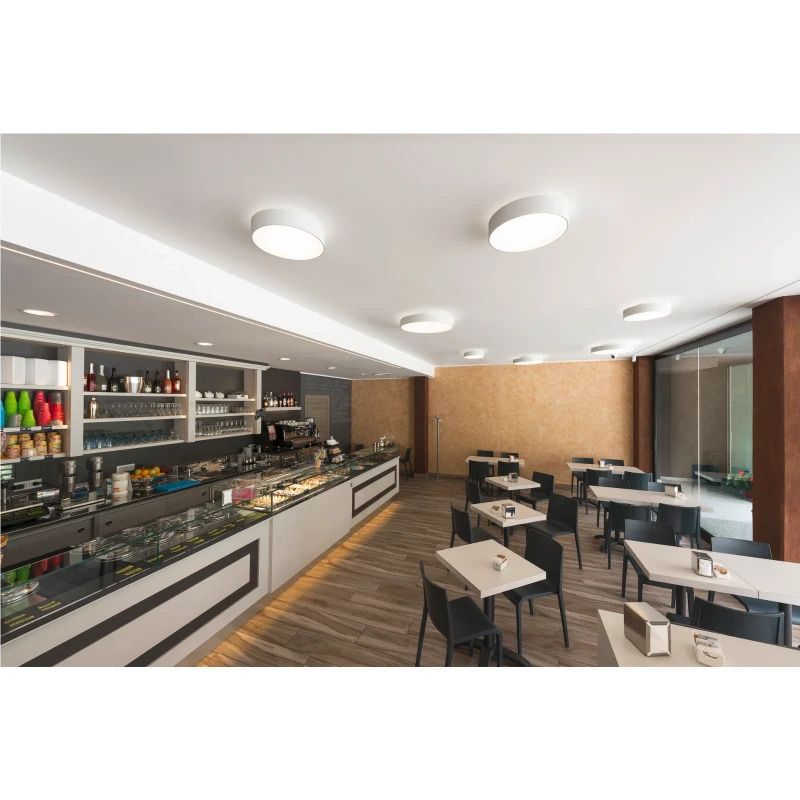SLV LED Plafond- Wandlamp | 19W 3000K/4000K 2400lm 930/940 | IP50 DALI Dimbaar | MEDO
