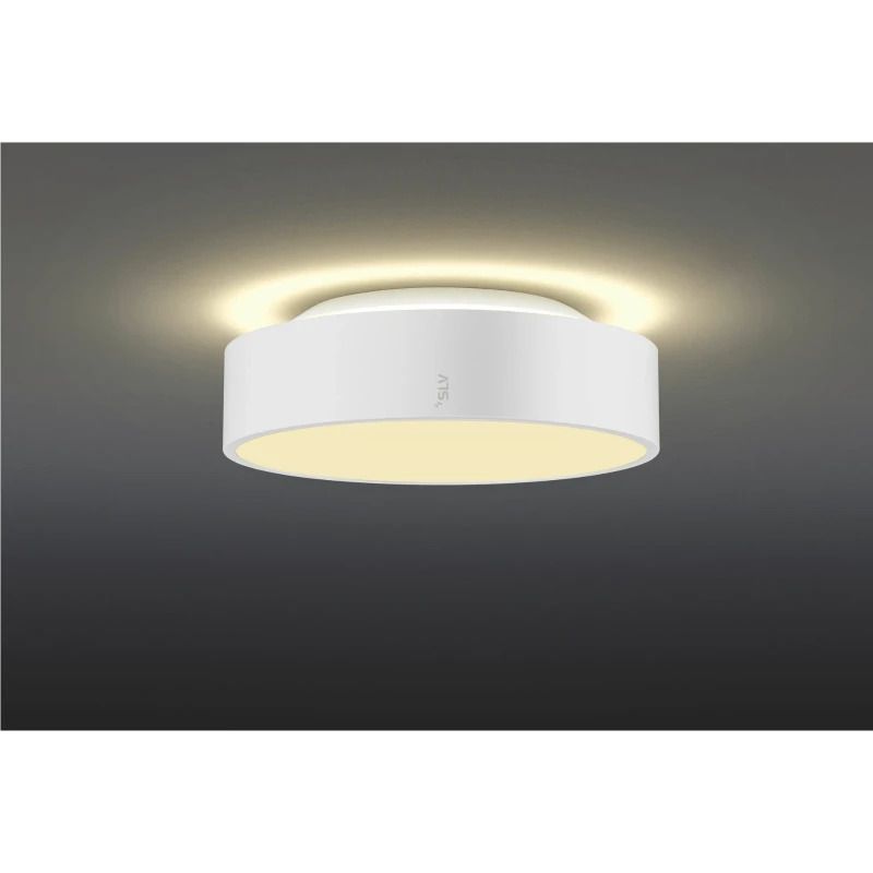 SLV LED Plafond- Wandlamp | 10W 3000K/4000K 1350lm 930/940 | IP50 DALI Dimbaar | MEDO