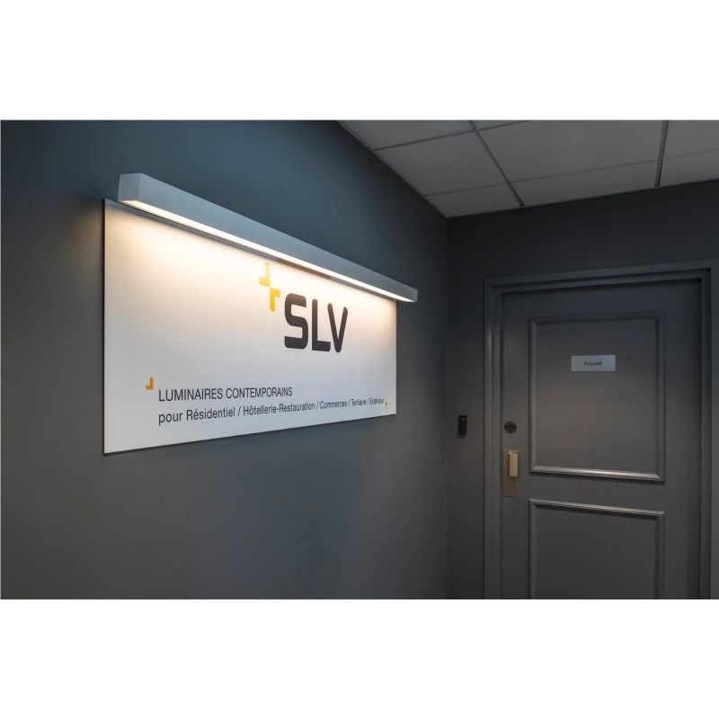 SLV LED Wandlamp | 45W 3000K 3800lm 830 | IP20 Wit | Q-LINE