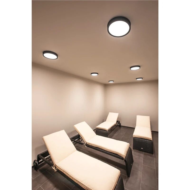 SLV LED Plafondlamp | 21W 3000K 1430lm 830 | IP44 | AINOS
