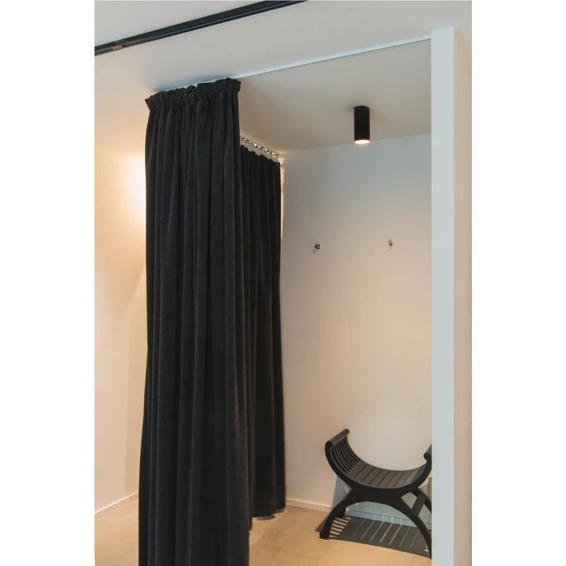 SLV LED Plafondlamp | 10W 3000K 750lm 930 | IP20 Dimbaar Zwart | ANELA