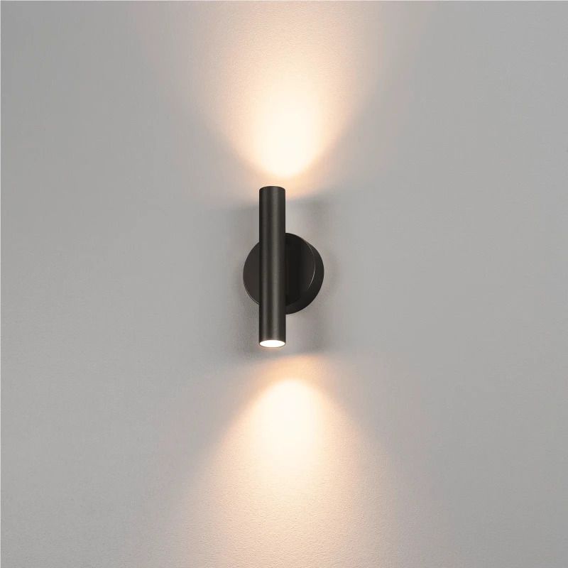 SLV LED Up-Downlighter | 10W 3000K 640lm 930 | IP20 Zwart | KARPO
