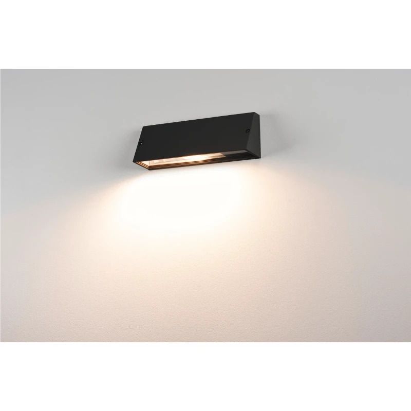 SLV LED Wandlamp | 1X E27 Max 15W | IP65 Dimbaar Zwart | PEMA