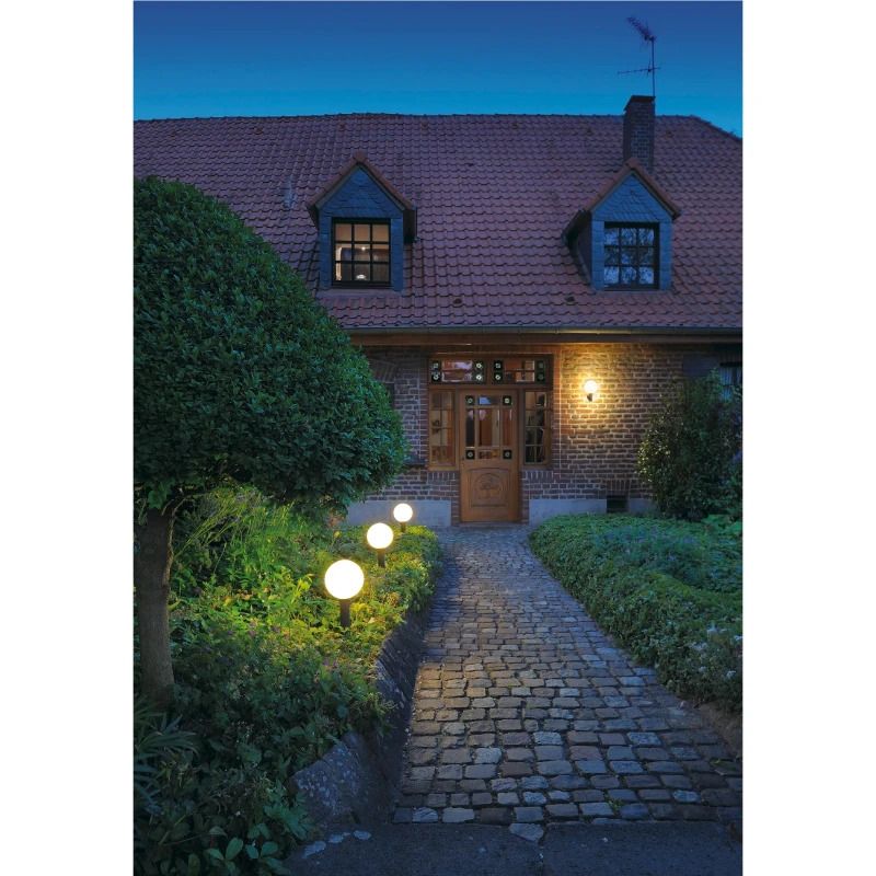 SLV LED Wandlamp | 1X E27 Max 23W  | IP44 Dimbaar | GLOO PURE