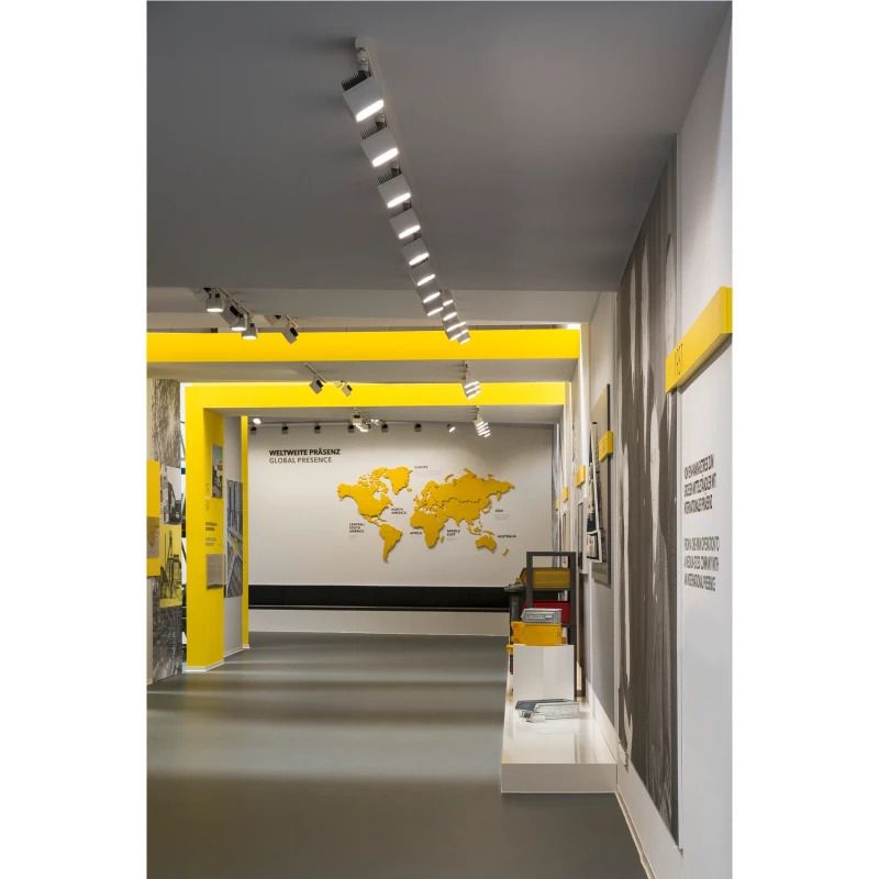 SLV 3-fase LED Rail Armatuur | 26W 4000K 2740lm 940 IP20 | EURO CUBE