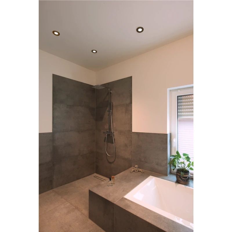 SLV LED Inbouwarmatuur Ø70mm | 6W 3000K 500lm IP65 | Dimbaar | KAMUELA