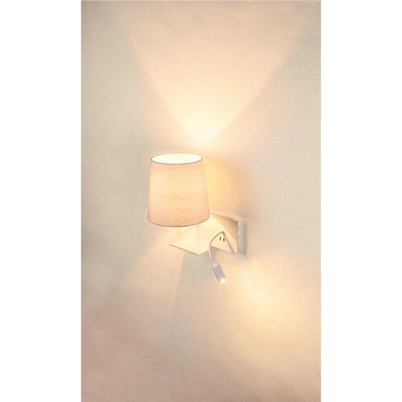 SLV LED Wandlamp | 40W 3000K 120lm 930 | IP20 Wit | SOMNILA