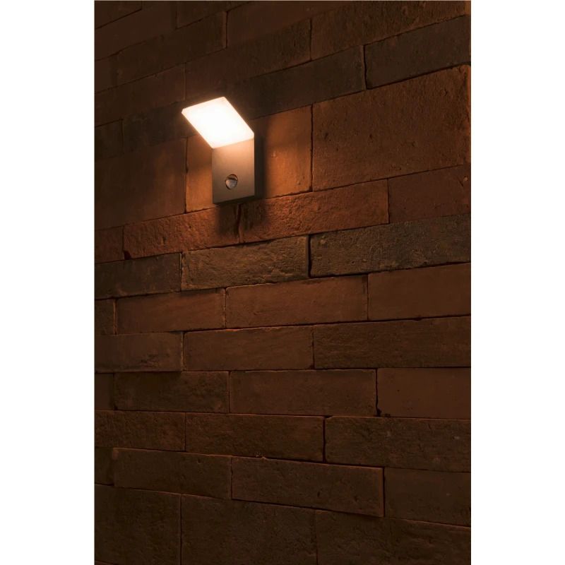 SLV LED Wandlamp | 9W 3000K 740lm 830 | IP44 Sensor | ORDI