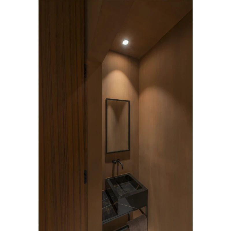 SLV LED Inbouwarmatuur Vierkant | 11W 3000K 860lm 830 IP20 | Dimbaar | PATTA